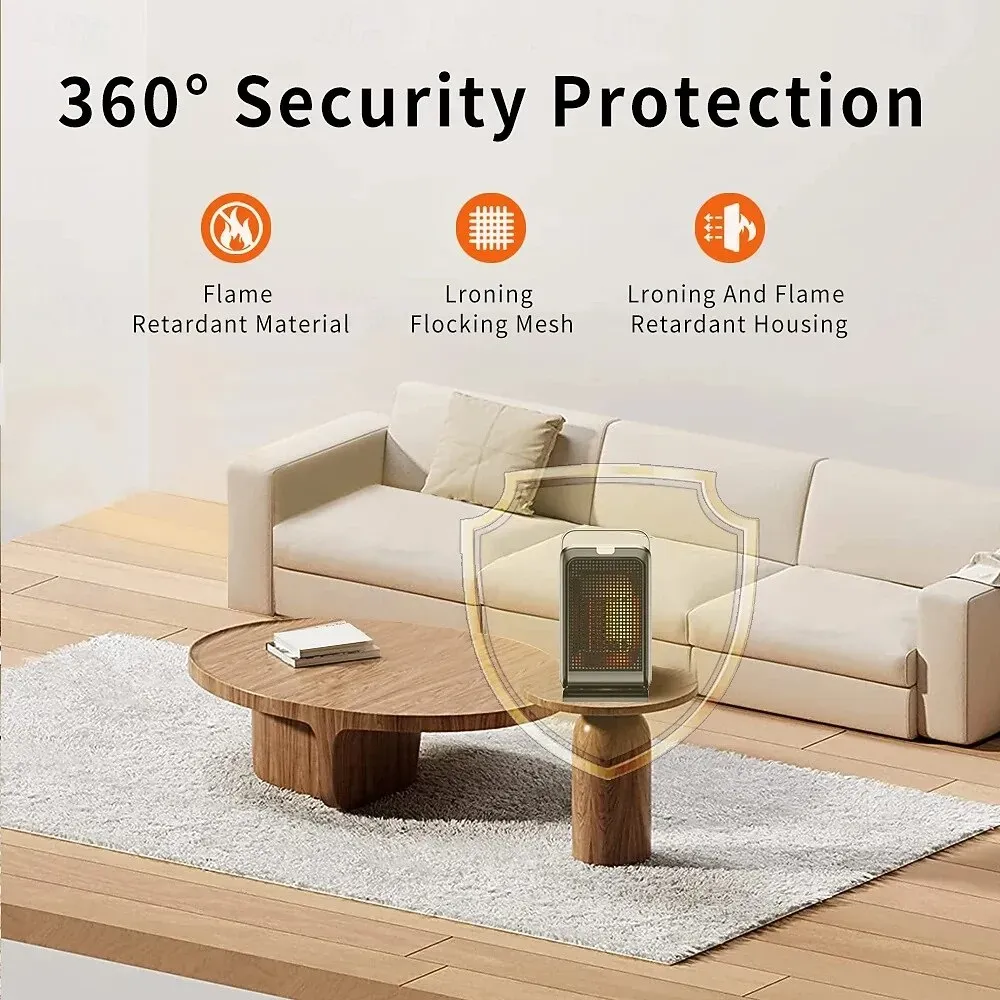 1000W Space Heater w/ Remote - Image 6