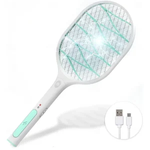 Electric Mosquito Swatter Racket
