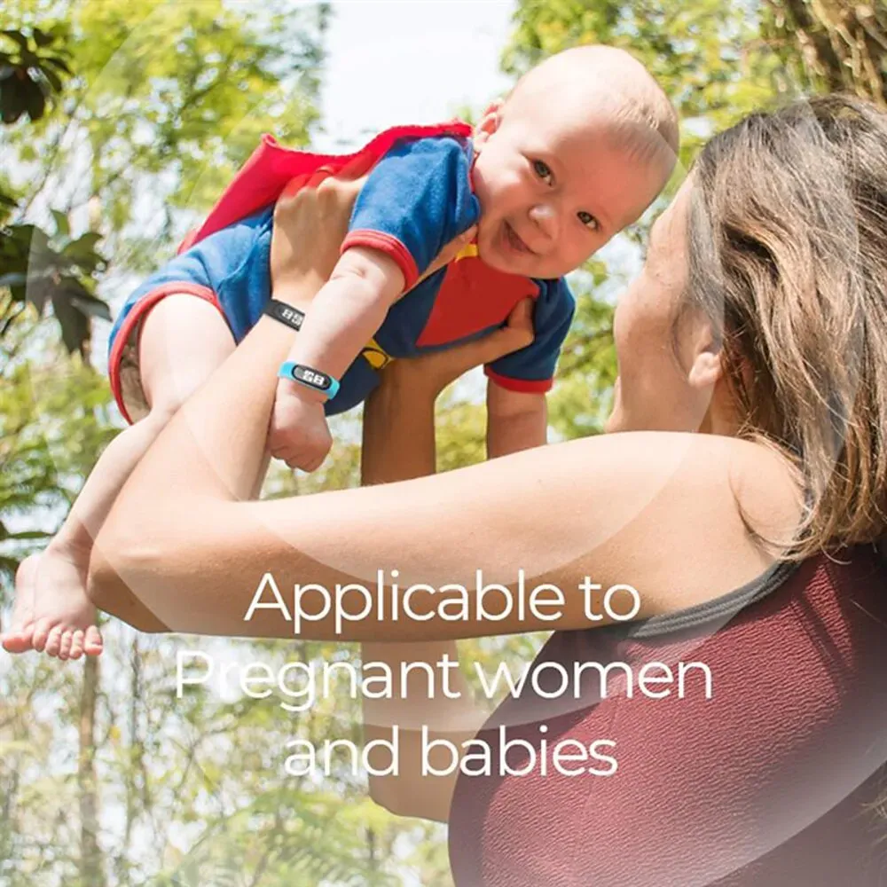 USB Charging Ultrasonic Mosquito Repellent Wristband Wearable Effective Insect Pest Control Watch - Image 3