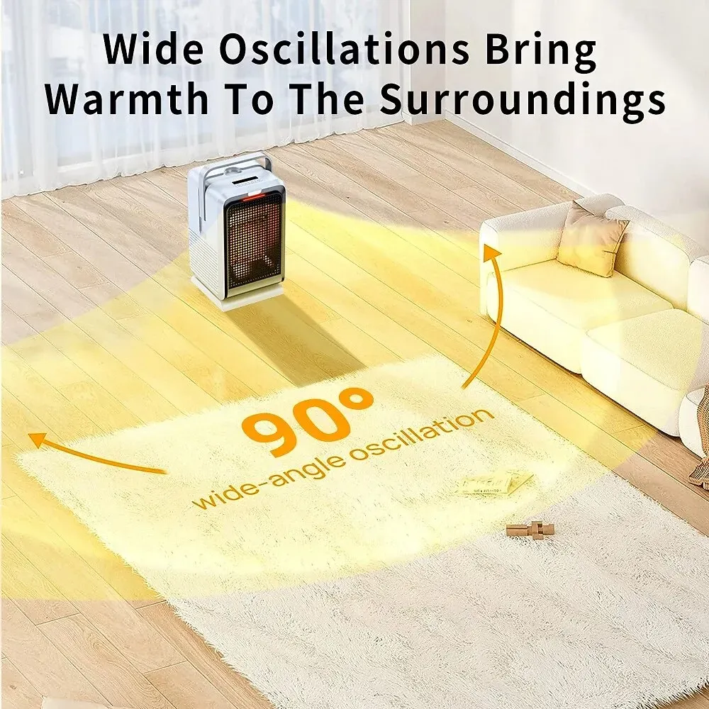 1000W Space Heater w/ Remote - Image 5