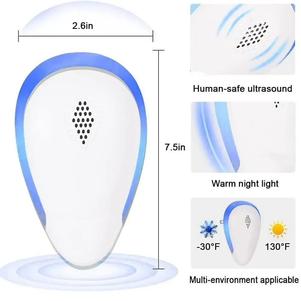 Ultrasonic Mosquito and Rat Repellent Lamp - Image 7
