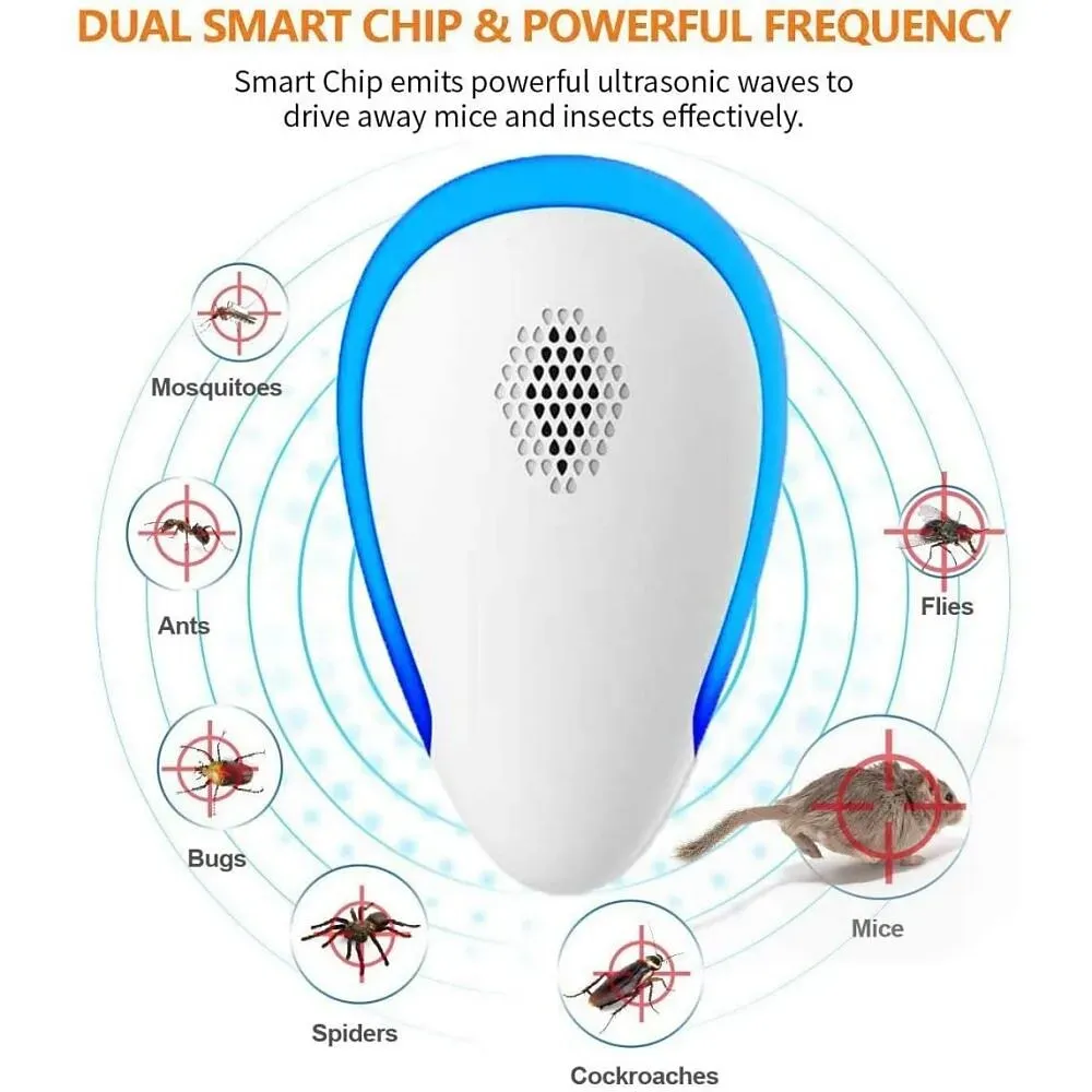 Ultrasonic Mosquito and Rat Repellent Lamp